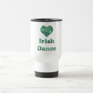 Taza De Viaje Danza del irlandés del amor