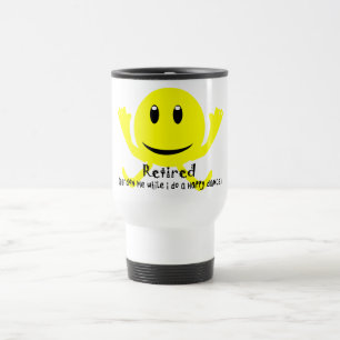 Taza De Viaje DANZA FELIZ AMARILLA "jubilada"