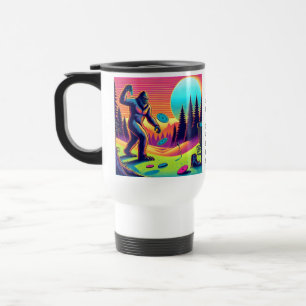 Taza De Viaje Darn Trees   Humor de golf de disco de pie grande