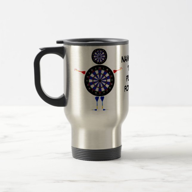 Taza De Viaje Dart Player For Life (Izquierda)