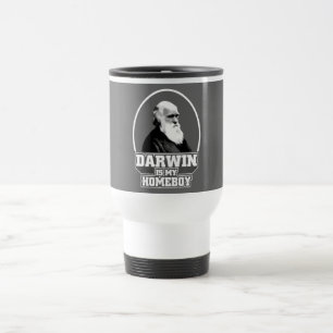 Taza De Viaje Darwin es mi Homeboy