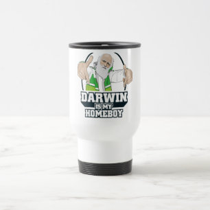 Taza De Viaje Darwin es mi Homeboy (a todo color)