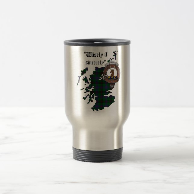 Taza De Viaje Davidson Clan Badge Travel Mug (Centro)