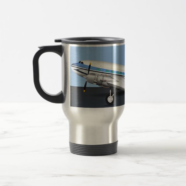 TAZA DE VIAJE DC-3 (Izquierda)