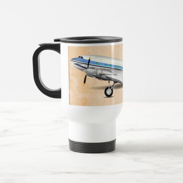 TAZA DE VIAJE DC-3 (Izquierda)