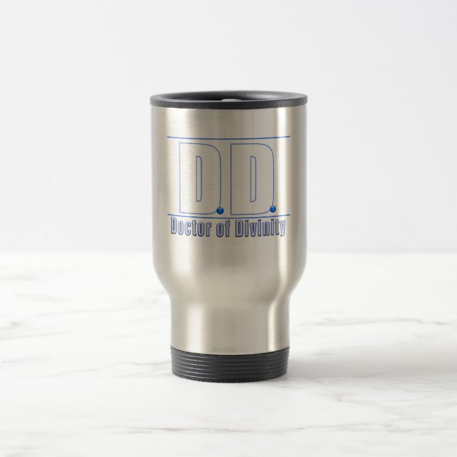 Taza De Viaje DD Médica de Divinity Acronym LOGO (Centro)