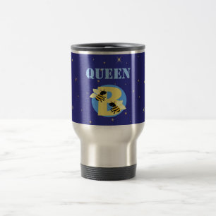 Taza de viaje de acero inoxidable Queen Bee Sparkl