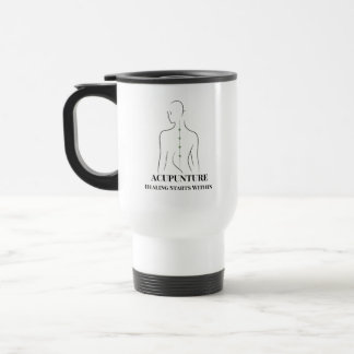Taza de viaje de acupuntura para empezar a sanar p