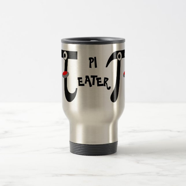 Taza de viaje de aluminio para comedor de Pi sonri (Centro)