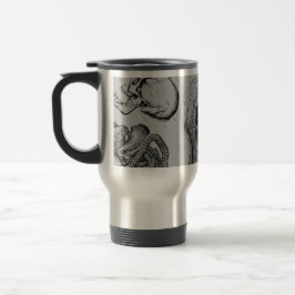 Taza de viaje de anatomía