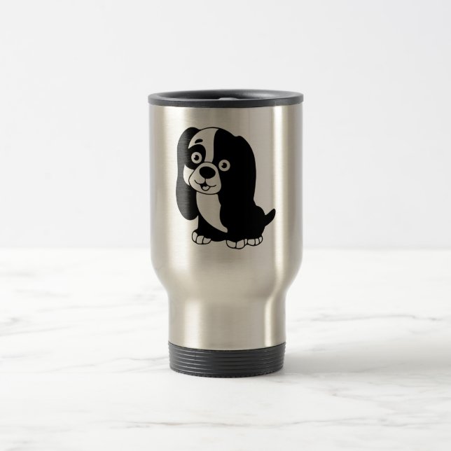 Taza de viaje de cachorro (Centro)