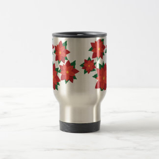Taza de viaje de flor