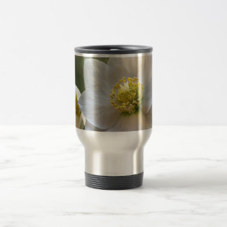 Taza de viaje de flor