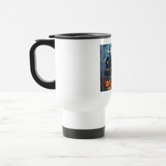 Taza de viaje de Halloween espeluznante
