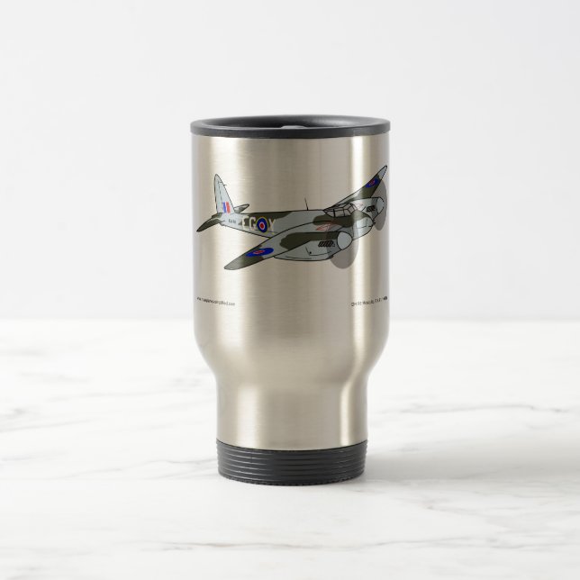 Taza De Viaje de Havilland Mosquito (1941) (Centro)