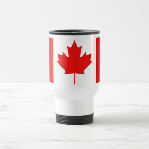 Taza de viaje de hoja de arce canadiense