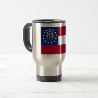 Taza de viaje de la bandera de Georgia