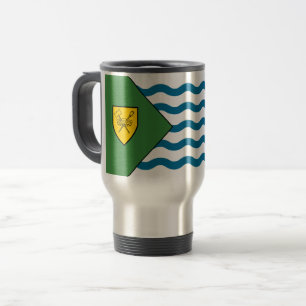 Taza de viaje de la bandera de Vancouver, Columbia