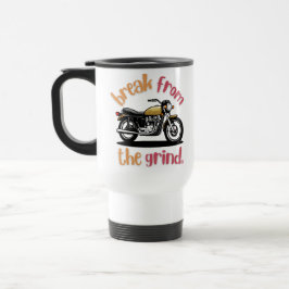 Taza de viaje de motocicleta