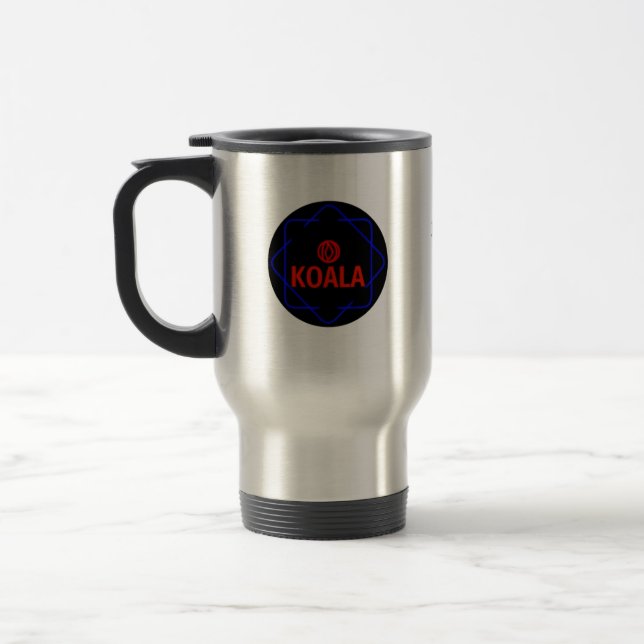 Taza de viaje de música de koala (Izquierda)