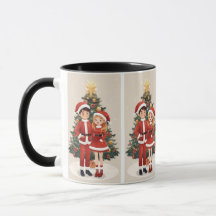 Taza de viaje de Navidad de Santa Claus linda para