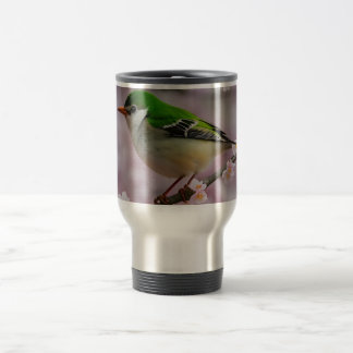 Taza de viaje de pájaro