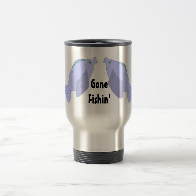 Taza De Viaje De pesca (Centro)