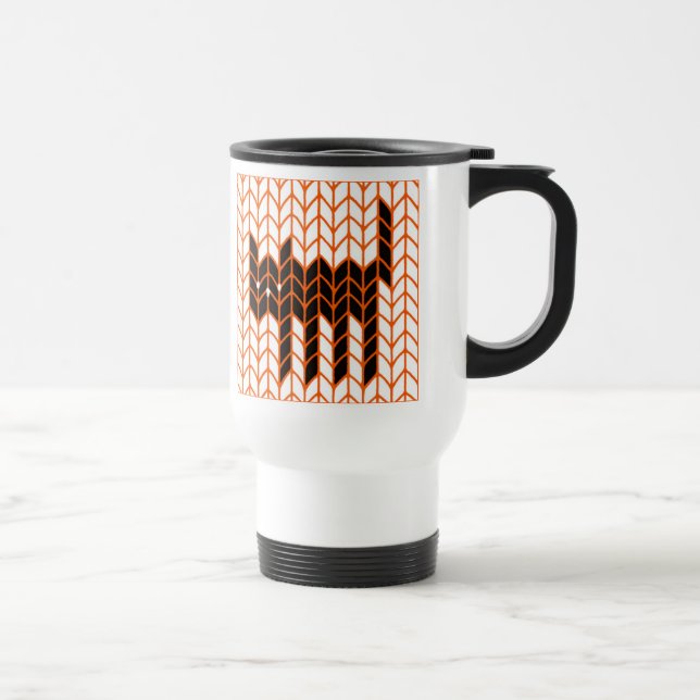 Taza de viaje de punto GATO NEGRO (Derecha)