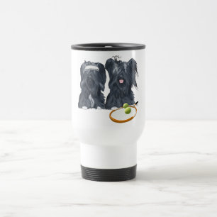 Taza de viaje de tenis Terrier Skye