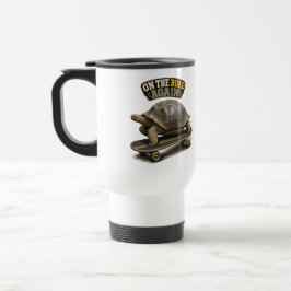 Taza de viaje de tortuga On The Road Again