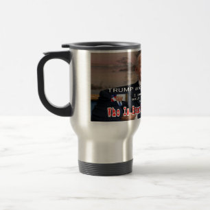 Taza De Viaje Debate sobre Trump y Biden