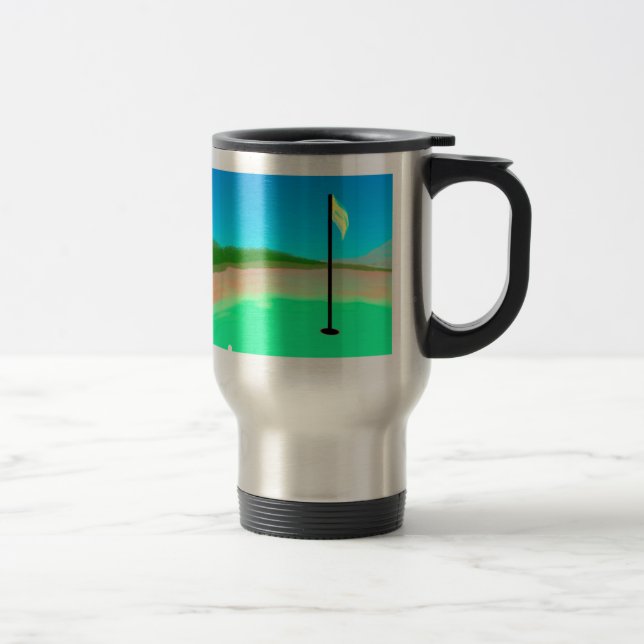 Taza De Viaje décimo octavo Taza del viaje del agujero (Derecha)