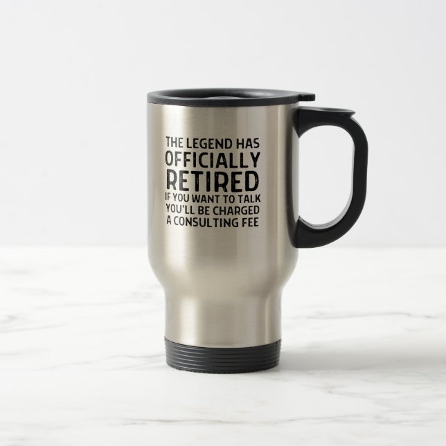 Taza De Viaje Decir retiro (Derecha)