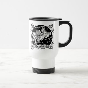 Taza De Viaje Decoración casera de gallo, ropa y regalos