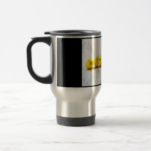 Taza De Viaje Decoración de Pascua - pollitos seguidos