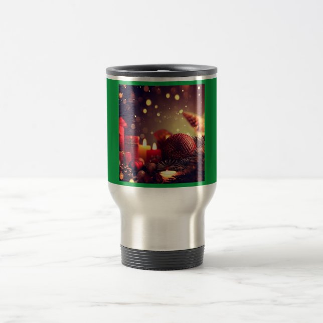 Taza De Viaje Decoraciones navideñas 8 (Centro)