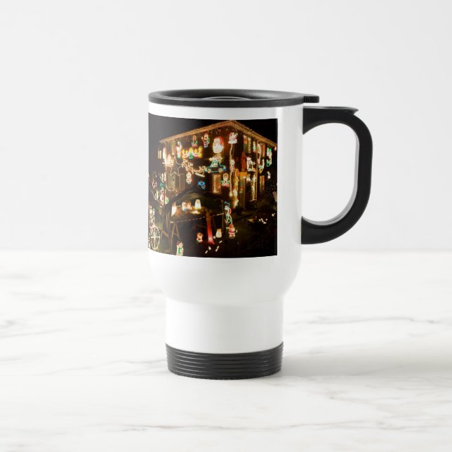 Taza De Viaje Decoraciones navideñas exteriores (Derecha)