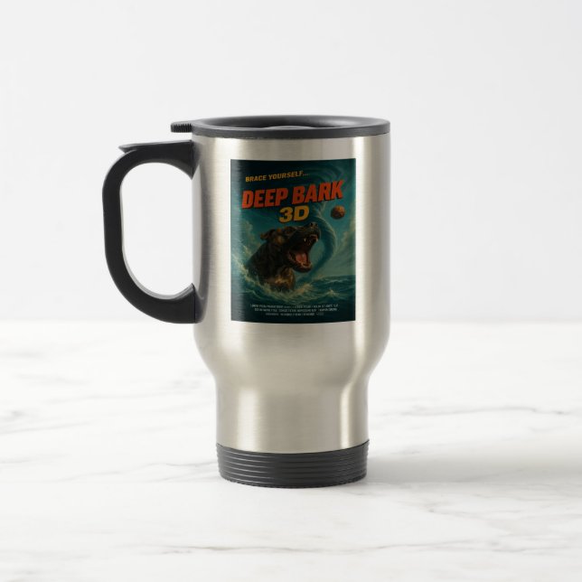 Taza De Viaje Deep Bark 3D: Bríndete a ti mismo (Izquierda)