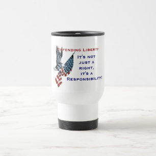 Taza De Viaje Defensor de la libertad…