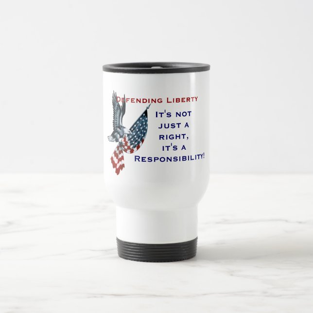 Taza De Viaje Defensor de la libertad… (Centro)
