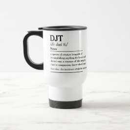 Taza De Viaje Definición alternativa de DJT