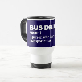 Taza De Viaje Definición de Héroe de Autobús Escolar