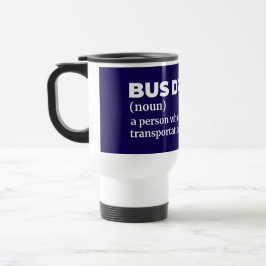 Taza De Viaje Definición de Héroe de Autobús Escolar