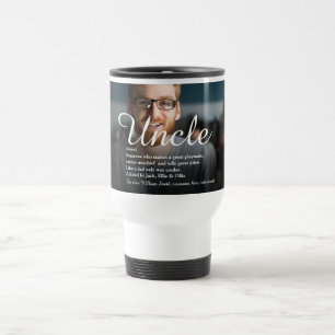 Taza De Viaje Definición moderna del tío Funcle divertida foto c