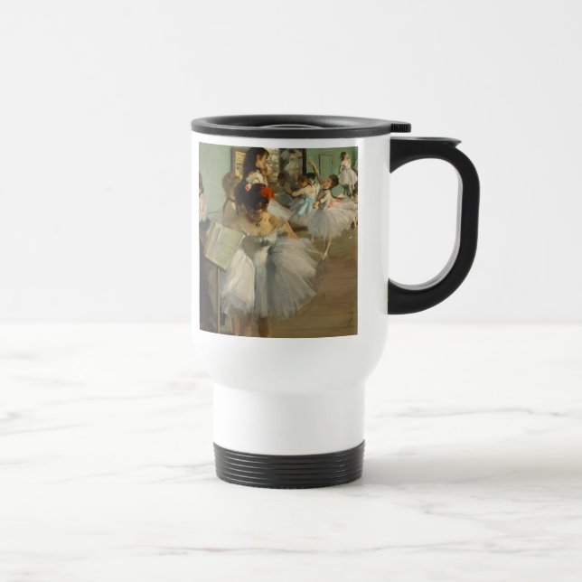 Taza De Viaje Degas Dance Class Ballet Bailarines Ballerina Art (Derecha)