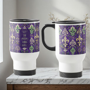 Taza De Viaje Deja que los buenos tiempos rueden Máscara ornamen