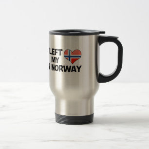 Taza De Viaje Dejé mi amor en Noruega