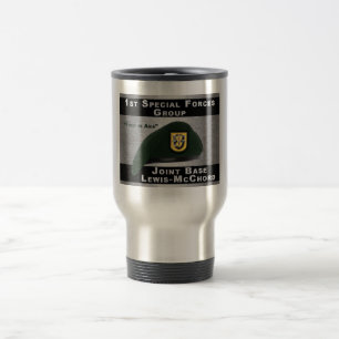 Taza de viaje del 1er Grupo de Fuerzas Especiales