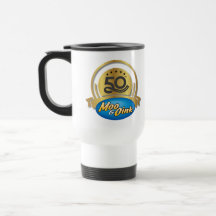 Taza de viaje del 50º aniversario