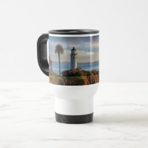 Taza de viaje del faro de Point Vicente Arte de